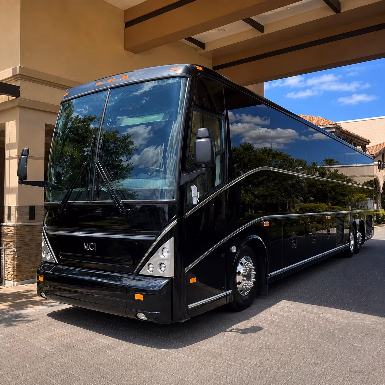 charter buses for conferences and events at the utah valley convention center