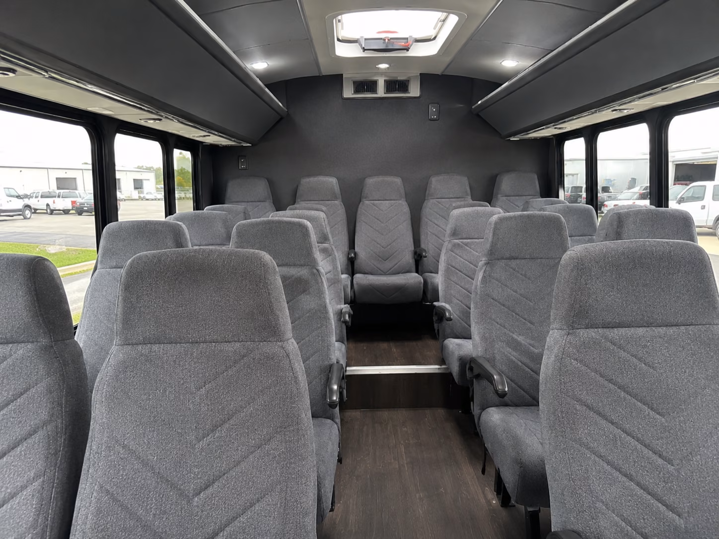 provo 15 passenger minibus inside
