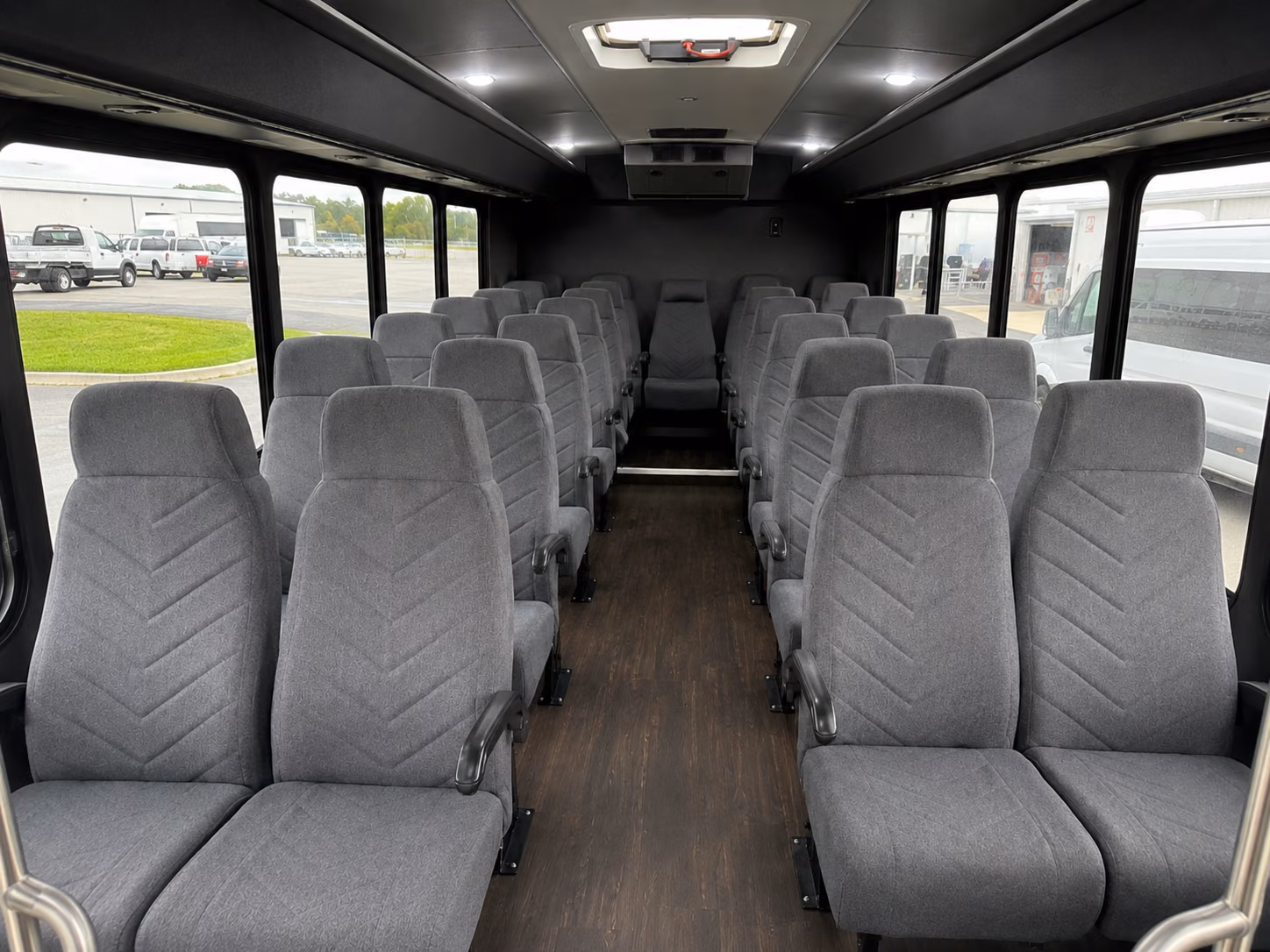 provo 18 passenger minibus interior