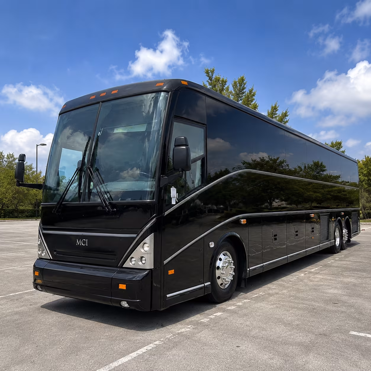 provo 56 passenger charter bus
