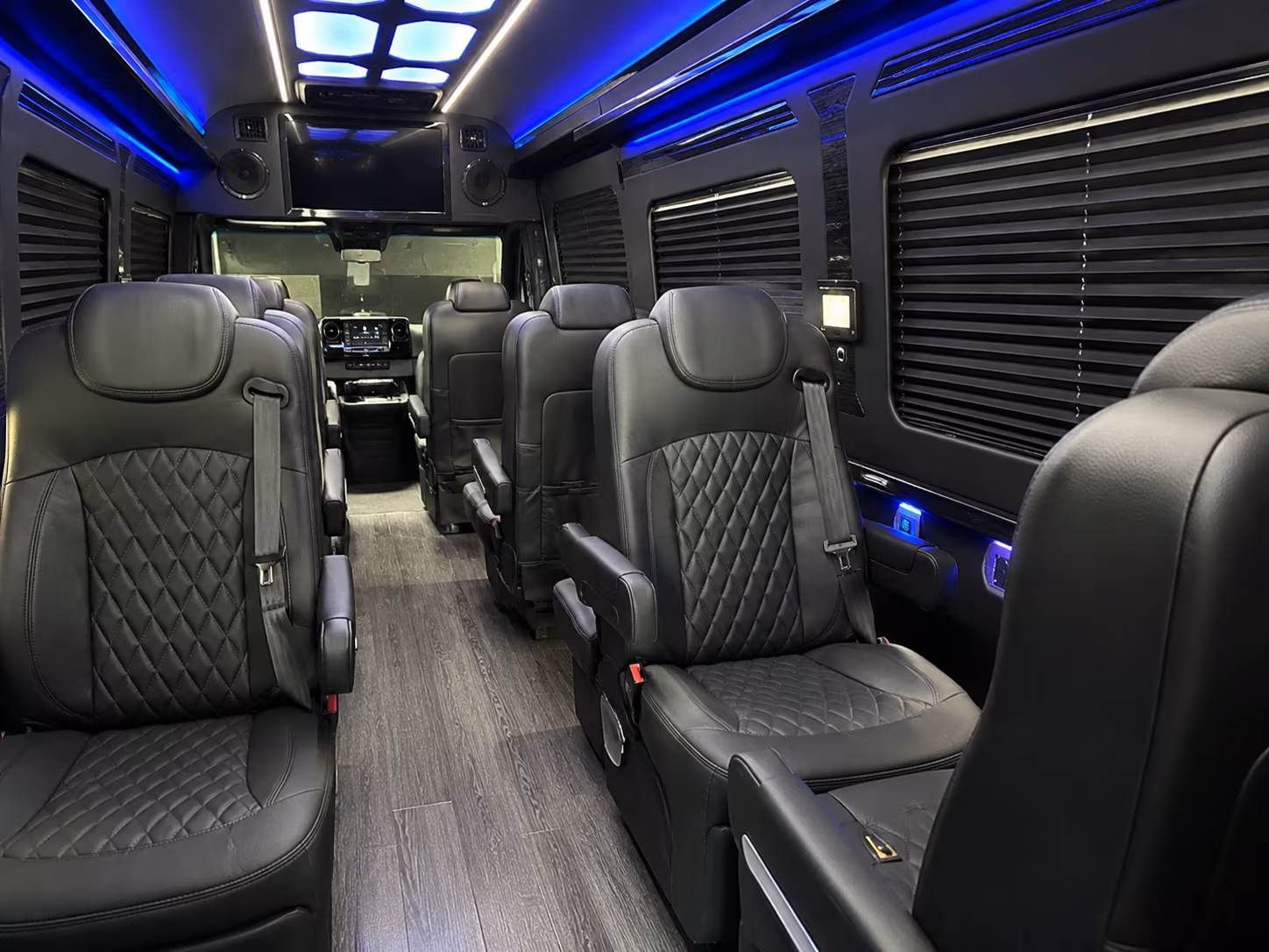 provo airport transportation onboard seating