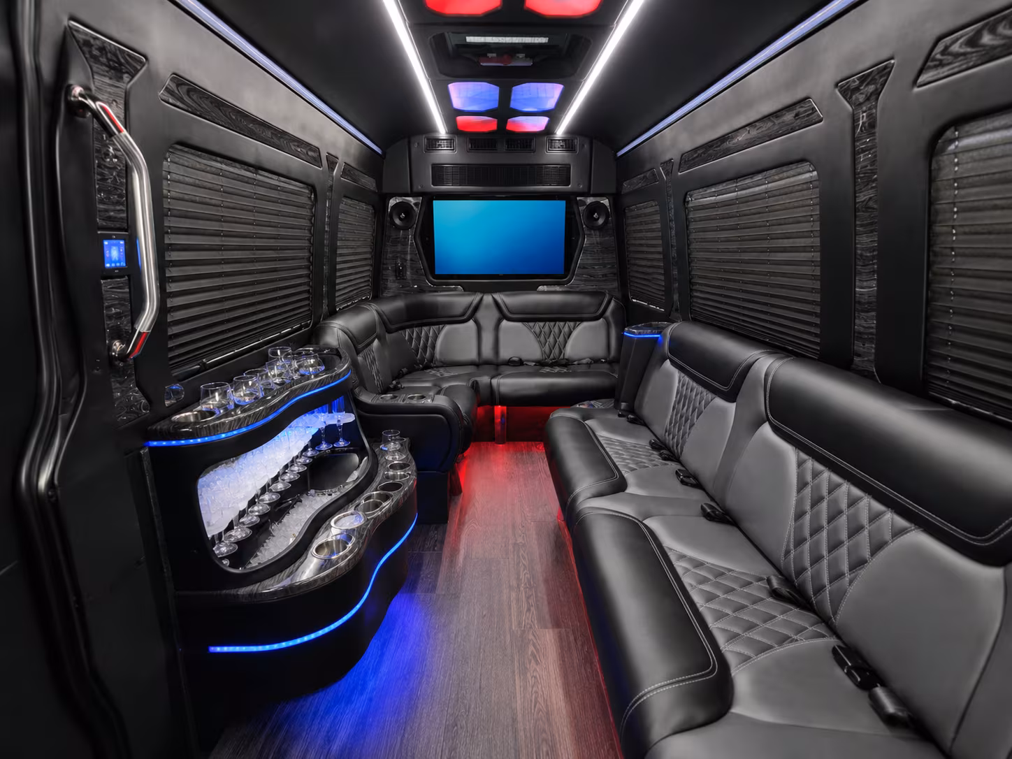 provo sprinter limousine interior