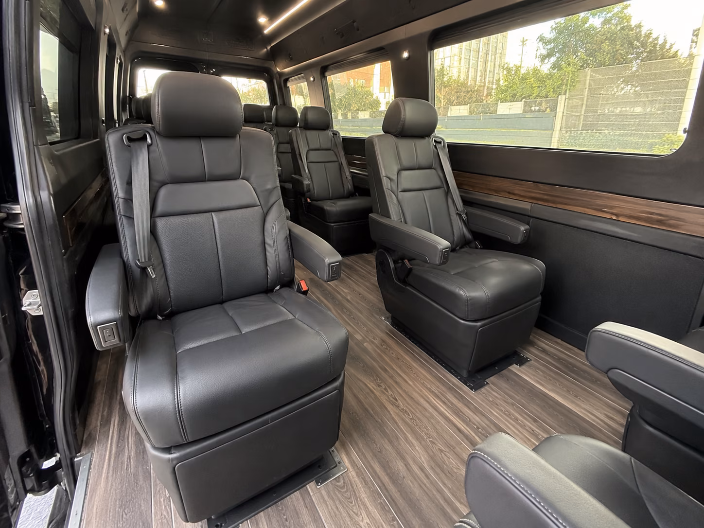 provo sprinter van with driver interior
